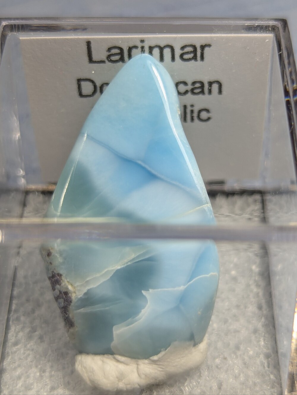 Larimar Polished Chunky Slab Piece - Picture 6 of 6